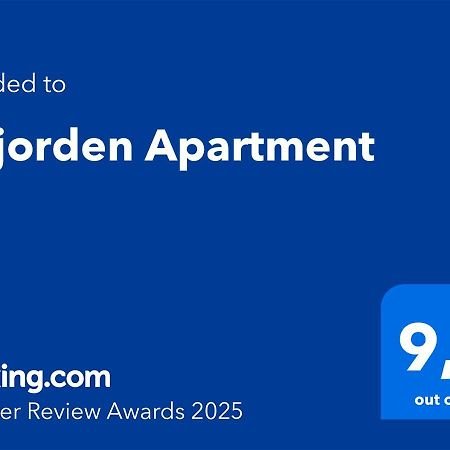 Oyjorden Apartment Bergen Eksteriør billede